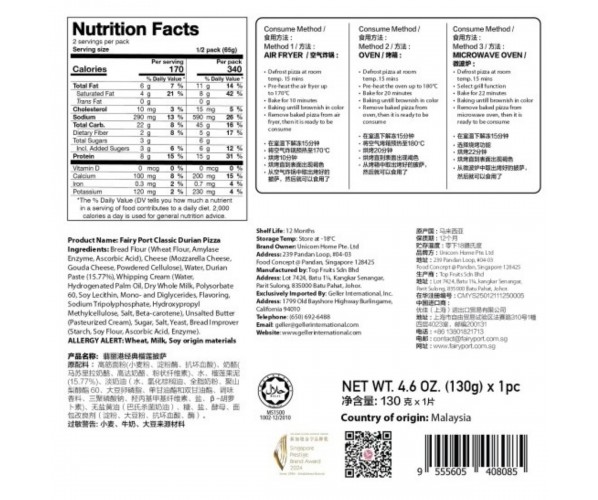 Pastries and Desserts