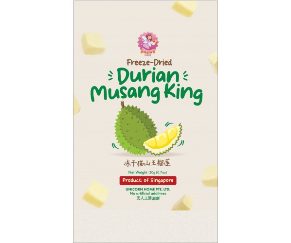 Freeze Dried Musang King Durian 20G
