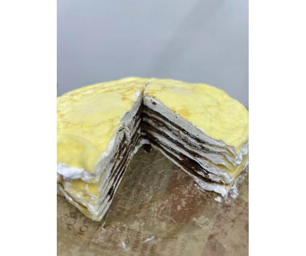 Frozen Nutella Mille Crepe Cake 6-Inch 400g