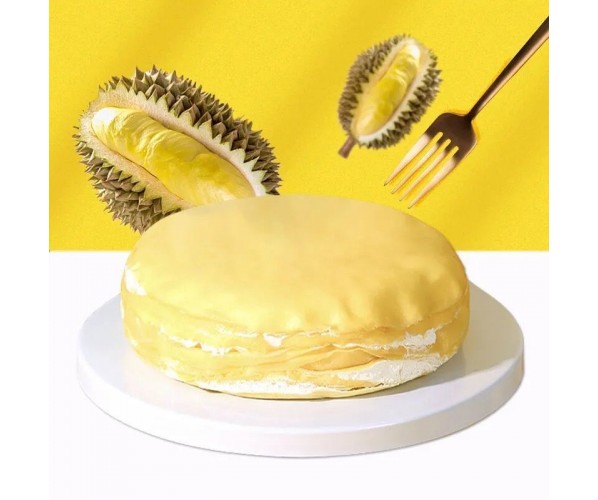 Frozen MSK Durian Mille Crepe Cake 6-Inch 400g