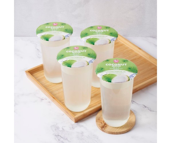 Fresh Frozen Pure Thailand Coconut Water (300ml x 4 cups)